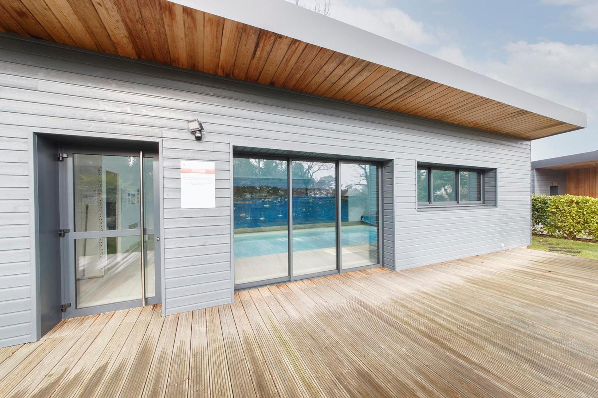 Holavre- Maison Pour 5P Avec Piscine Le Tour-du-Parc Екстериор снимка